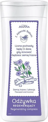Produktbild von JOANNA Z Apeczki Babuni Regenerierende Haarspülung - Leinsamen und Süßholz 200 ml