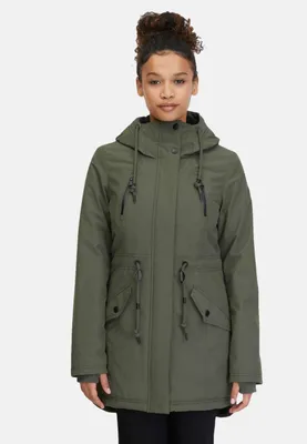 Produktbild von Ragwear Elsien - Damen Jacke, Größe:L, Farbe:dark olive