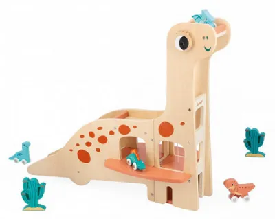 Immagine prodotto di Janod DINO - Garage Dino in legno