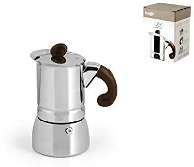 Obrázek produktu pro Habi Moka, nerezová ocel, zlatá, 2 šálky