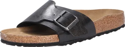Produktbild von Birkenstock Damen Pantolette, schwarz(gracefullicorice (09242)), Gr. 36