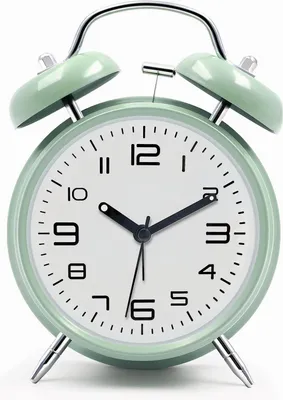 Produktbild von Azyh Lauter Wecker für Schwerschläfer mit Ohne Ticken, Doppelglockewecker, Batteriebetrieben, Metallwecker mit Nachtlicht für Schlafzimmer, Retro Analog Wecker für Mädchen Kinder Erwachsene Senioren