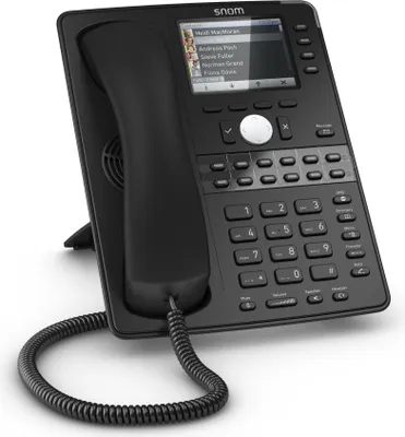 Produktbild von SNOM D765 VoIP-Telefon (SIP), Gigabit, (ohne Netzteil), schwarz