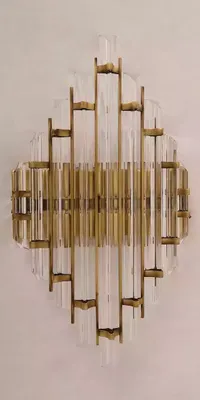 Zdjęcie produktu dla Lampa ścienna Lampy ścienne Kryształowy salon luksusowe złoto