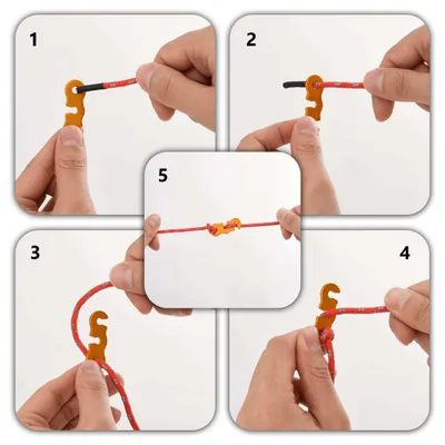 Immagine prodotto di vidaXL Corde per tende con tendicorda 8 pz. Riflettente 4 m 4 mm