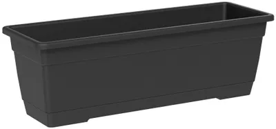 Produktbild von tera Blumenkasten "Birka" Breite: 800 mm anthrazit