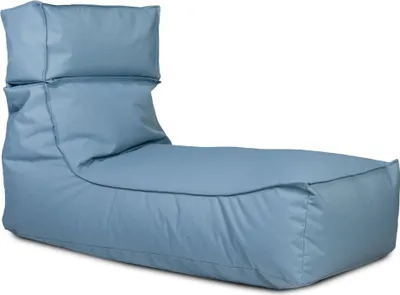Produktbild von Ecopuf, Sessel Outdoor Camel, Farbe: Grau-Blau