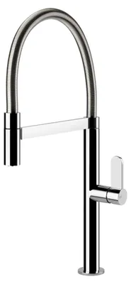 Produktbild von Gessi 50009, Herunterziehen, Chrom, Hebelgriffe, Einzelbild, 3/8", 360°