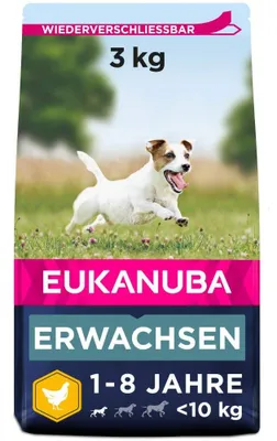 Productafbeelding van Eukanuba Adult, kleine rassen, 3 kg