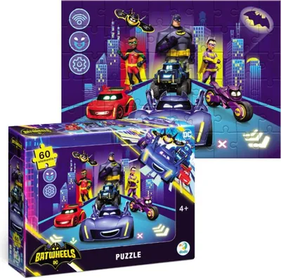 Zdjęcie produktu dla Puzzle Batwheels  60 el. 200562