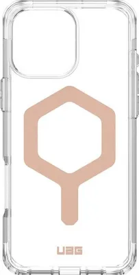 Produktbild von Urban Armor Gear Plyo, Cover, Apple, iPhone 16 Pro Max, 17,5 cm (6.9"), Roségold, Transparent