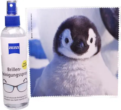 Produktbild von Mikrofasertuch "Pinguinkind"  Größe 18,5*18,5 cm von La Kelnet