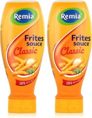 Produktbild von Remia Frites Sauce Classic Frittensauce 500ml für Pommes uvm. (2er Pack)