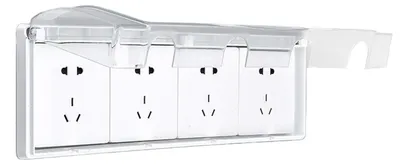 Immagine prodotto di Solidchoice - Copertura impermeabile per prese, per la protezione dall'umidità