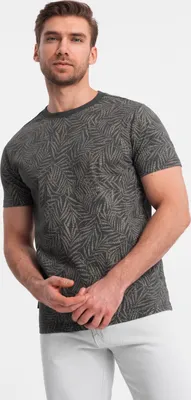 Obrázok produktu pre Ombre Clothing Pánske tričko s krátkym rukávom Tagilima grafitová XXL