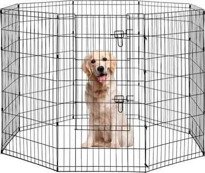 Image de Trekker Parc pour chiots XL, 8-panneaux 61x107cm