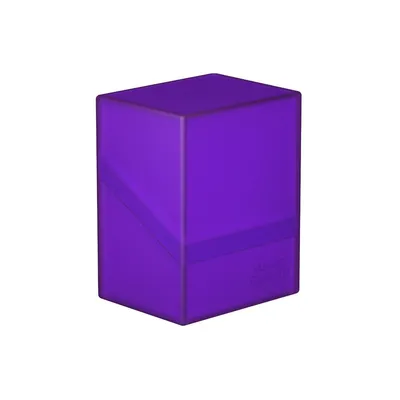 Immagine prodotto di Ultimate Guard Boulder Custodia per Mazzo 80+ Formato Standard Ametista