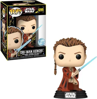 Image de Figurine Funko POP Star Wars 699 Obi-Wan Kenobi Special Edition