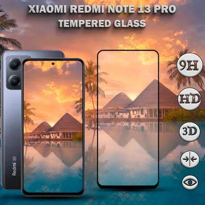 Obrázek produktu pro Xiaomi Redmi Note 13 Pro - Tvrzené sklo 9H - Vysoce kvalitní 3D ochrana displeje
