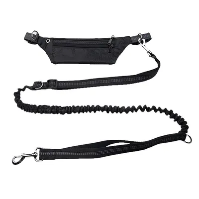 Produktbild von Bauchtasche mit integrierter Hundeleine – Handsfree Gassi-Gürtel