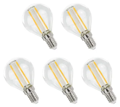 Produktbild von Spectrum E14 LED Lampe 1W 100lm 2700K Warmweiß 230V 5 Stück