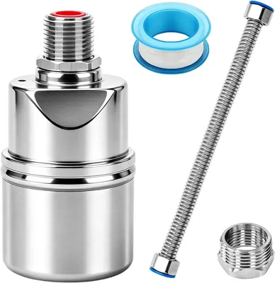 Imagen del producto de Válvula flotadora de 3/4 de pulgada, con control automático del nivel de agua, para depósitos de agua