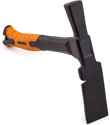 Produktbild von Famanu Metselhammer 600 g - Berlinform, Stahl und Glasfaser, vibrationsdämpfender Griff