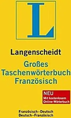 Produktbild von Langenscheidt Großes Taschenwörterbuch Französisch: Französisch-Deutsch/Deutsch-Französisch (Langenscheidt Große Taschenwörterbücher)