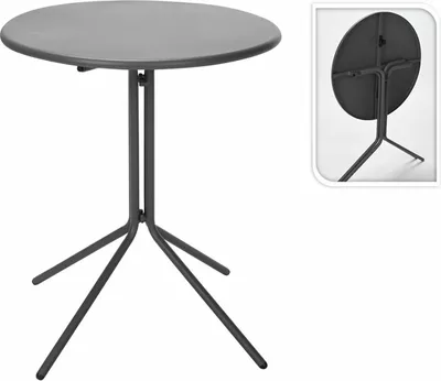 Image de Table Pliante Ronde Ambiance Compacte, Pliable Et Robuste - Ambiance
