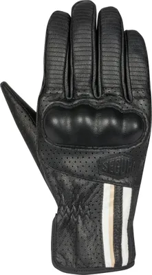 Immagine prodotto di Guanti da moto traforati Segura Romeo, nero/bianco, L