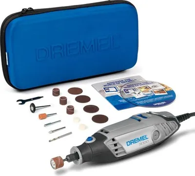 Image de Outil Rotatif Multifonction DREMEL F0133000JA 130W avec 15 Accessoires, 10 000-33 000 tr/min