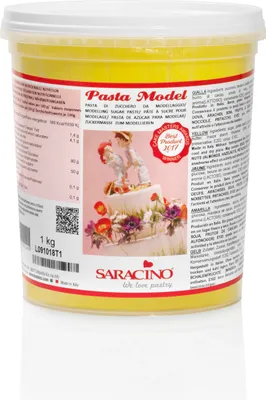 Produktbild von Modelliermasse Gelb 1 kg SARACINO