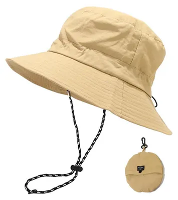 Immagine prodotto di Cappello da donna, colore kaki, pieghevole, impermeabile, ad asciugatura rapida, protezione UV 50+