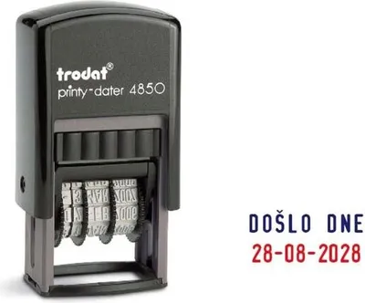Immagine prodotto di Trodat 4850 timbro con data e testo È accaduto il