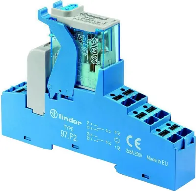 Image de Finder Relais de couplage, série 4C avec bornes Push-In 1 pce