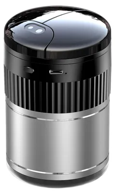 Produktbild von Aschenbecher Automatisches Öffnen und Schließen Infrarotsensor USB wiederaufladbarer rauchfreier lichtempfindlicher Spiegelaschenbecher Innenzubehör