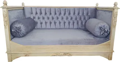Produktbild von Casa Padrino Barock Hundebett Grau / Creme - Prunkvolles Antik Stil Hundebett - Handgefertigte Hunde Möbel im Barockstil - Barock Tiermöbel - Antik Stil Tiermöbel