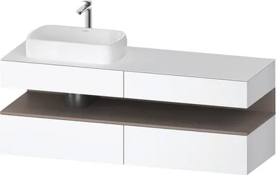 Produktbild von DURAVIT QA4777043180000 QAT KWTU WH Eck 1600x550x600 Wß Mt. H