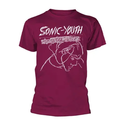 Obrázok produktu pre Uni tričko Sonic Youth: , MAROON