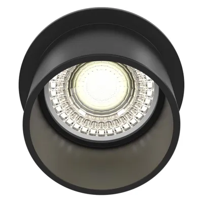Obrázok produktu pre Maytoni Reif zapustené stropné svietidlo GU10 čierne Ø68mm