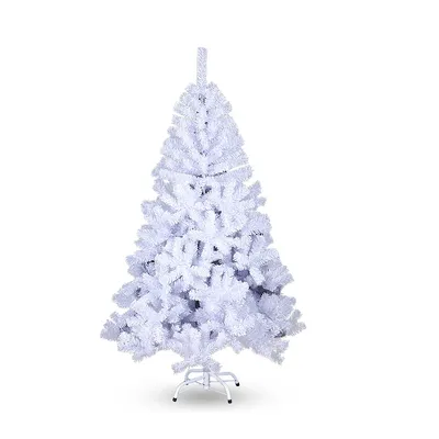 Zdjęcie produktu dla Świąteczna choinka TolleTour, dekoracja świąteczna, plastik, z podstawą, 210 cm, biała