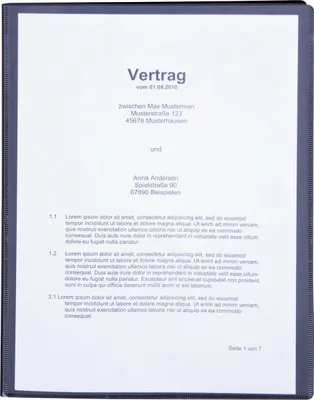 Produktbild von Sichtbuch DIN A4 20 Hüllen Polypropylen schwarz Packung mit 36 Stück
