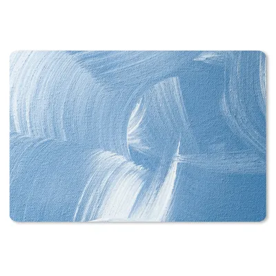 Produktbild von MuchoWow® Mauspad Mousepad Acrylfarbe - Blau - Design 27x18 cm - Mousepads - Maus Mat - Pad - Mausunterlage - Büroartikel - Desk Matten