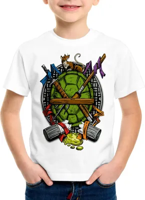Produktbild von style3 Hero Turtle T-Shirt Kinder turtles schildkröte comic