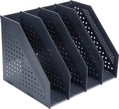Produktbild von Archivmagazinhalter mit 4 Fächern - Büro-Organizer - Zusammenklappbar
