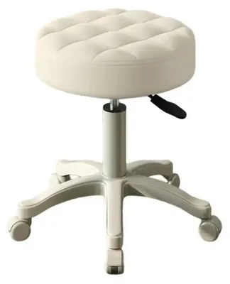Obrázek produktu pro Stolek na kolečkách, výškově nastavitelný, otočný o 360 stupňů, béžový