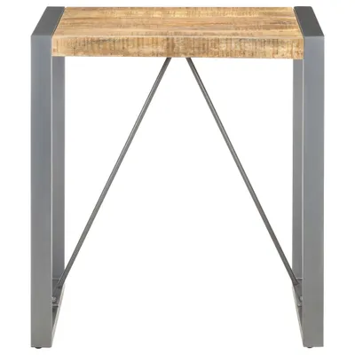Zdjęcie produktu dla vidaXL Stół do jadalni 70x70x75 cm Szorstkie lite drewno mango