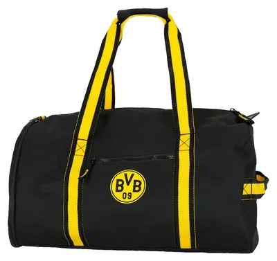 Produktbild von BVB Sporttasche 2026 Schwarz mit Emblem