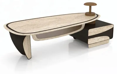 Immagine prodotto di Scrivania  design moderno per ufficio, postazione di lavoro esecutiva
