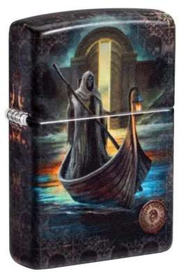 Produktbild von Zippo Benzin-Feuerzeug color 540 Anne Stokes Ghost/Boat 60007708, unbefüllt